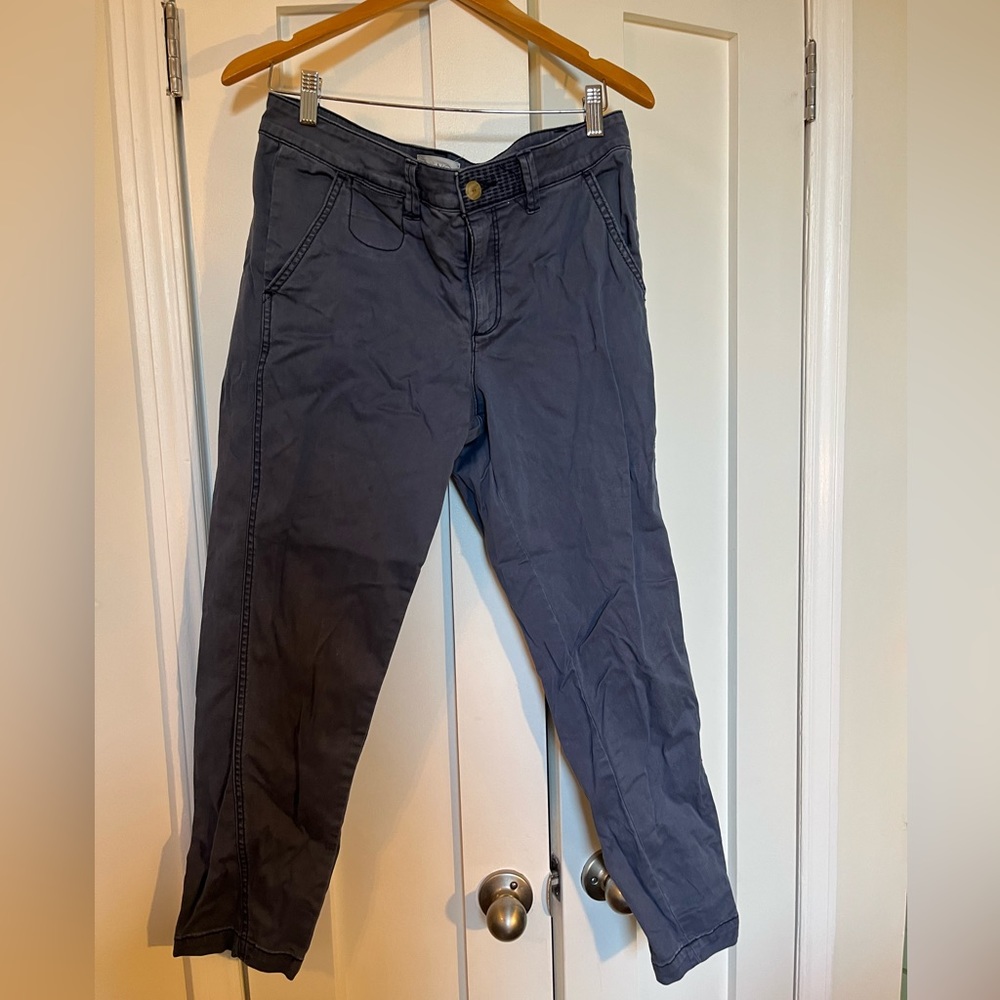 Anthropologie Relaxed Chino Blue Size 29